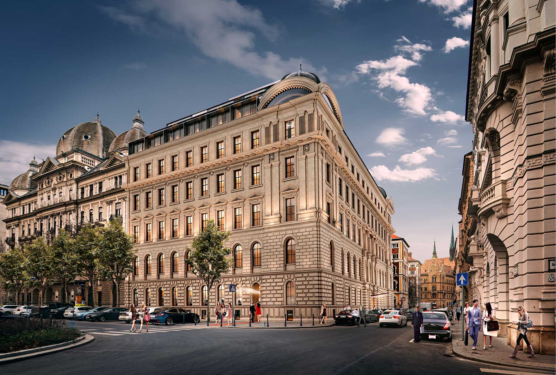 Hold Utca Lifestyle Hotel - Arvo arquitectura